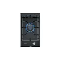 Bosch Serie 8 PRA3A6B70 hobs Negro Integrado 30 cm Encimera de gas 1 zona(s)