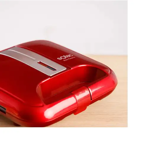 Solac S96804000 sandwichera 750 W Rojo