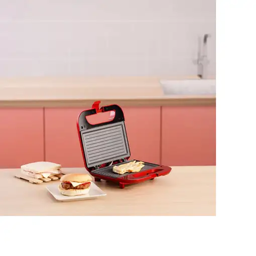 Solac S96804000 sandwichera 750 W Rojo
