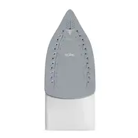 Solac PV2400 Plancha a vapor Suela de cerámica 2400 W Negro, Blanco