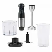 Batidora de mano JATA JEBT1791 de 1500 W. 4 cuchillas. Con picadora y vaso medidor