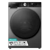 Hisense WD3S8043BT3 lavadora-secadora Independiente Carga frontal Titanio D