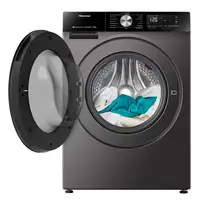 Hisense WD3S8043BT3 lavadora-secadora Independiente Carga frontal Titanio D