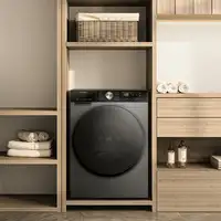 Hisense WD3S8043BT3 lavadora-secadora Independiente Carga frontal Titanio D