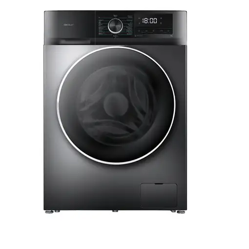Cecotec Bolero DressCode 9500 lavadora Carga frontal 9 kg 1400 RPM Negro, Acero in