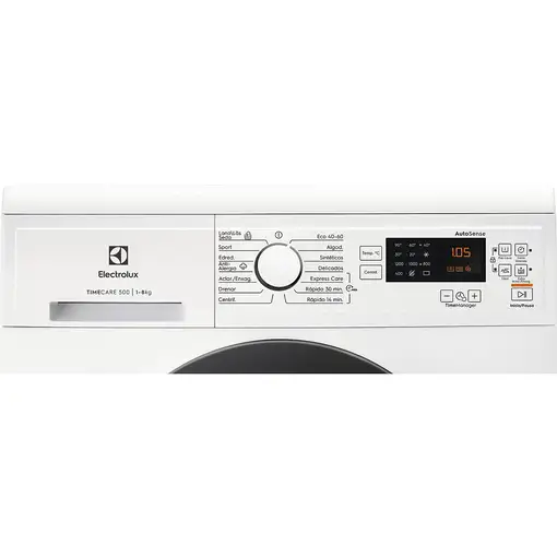 Electrolux TimeCare 500 EA2F6821CF lavadora Carga frontal 8 kg 1200 RPM Blanco