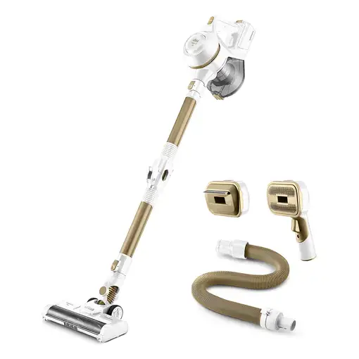 Ufesa U3 Digital Pet Aspiradora escoba 2 en 1 Batería Secar Sin bolsa 0,8 L Oro, B