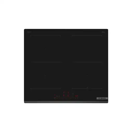 Bosch Serie 6 PVQ631HC1E hobs Negro Integrado 59.2 cm Con placa de inducción 4 zon
