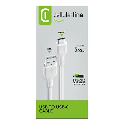 Cellularline Power Cable 200cm - USB-C
