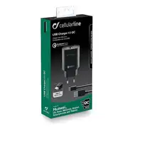 Cellularline USB Charger Kit 18W - USB-C - Huawei, Xiaomi, Wiko, Asus and other sm
