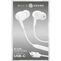 Music Sound 8018080438295 Auriculares Alámbrico Dentro de oído Llamadas/Música USB