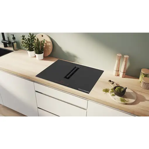 Bosch Serie 6 PVQ731H26E hobs Negro Integrado 71 cm Con placa de inducción 4 zona(