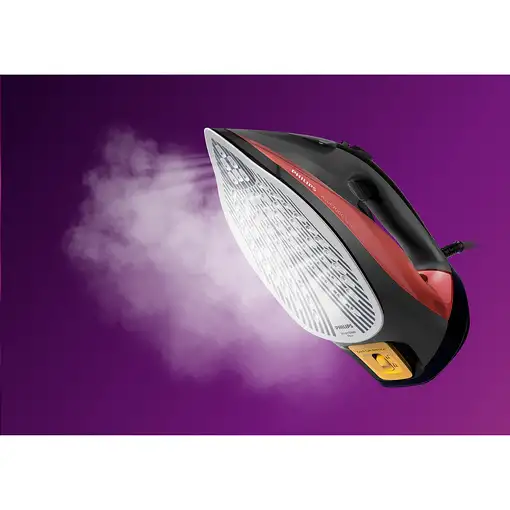 Philips 7000 series DST7022/40 Plancha de vapor HV en negro/rojo