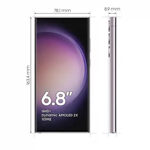 Samsung Galaxy S23 Ultra SM-S918B 17,3 cm (6.8\) SIM doble Android 13 5G USB Tipo