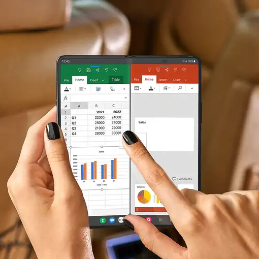 Samsung Galaxy Z Fold4 19,3 cm (7.6\) SIM triple Android 12 5G USB Tipo C 12 GB 25
