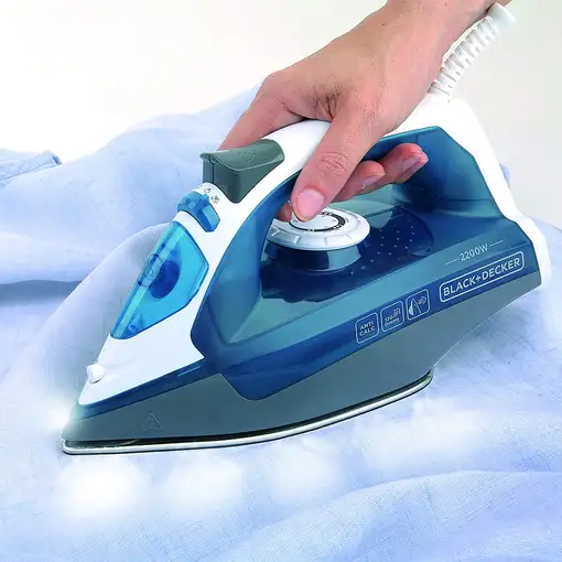 Black & Decker BXIR2200E plancha Plancha a vapor Suela de acero inoxidable 2200 W