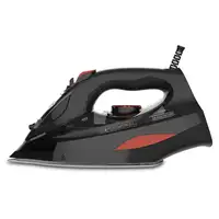 Black & Decker BXIR3000E plancha Plancha a vapor Suela de cerámica 3000 W Negro, N