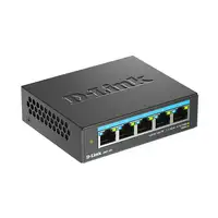 D-Link DMS-105 No administrado L2 2.5G Ethernet (100/1000/2500) Negro