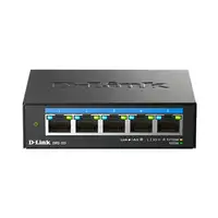 D-Link DMS-105 No administrado L2 2.5G Ethernet (100/1000/2500) Negro