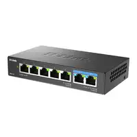 D-Link DMS-107/E switch No administrado Gigabit Ethernet (10/100/1000) Negro