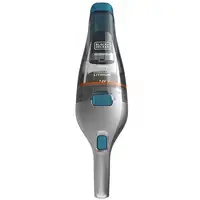 Black & Decker NVC215WA-QW aspiradora de mano Azul, Plata Sin bolsa