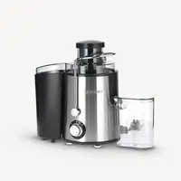 Severin ES 3566 exprimidor Licuadora centrífuga 400 W Negro, Acero inoxidable