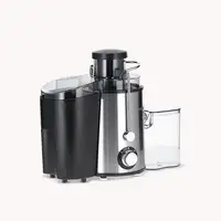 Severin ES 3566 exprimidor Licuadora centrífuga 400 W Negro, Acero inoxidable