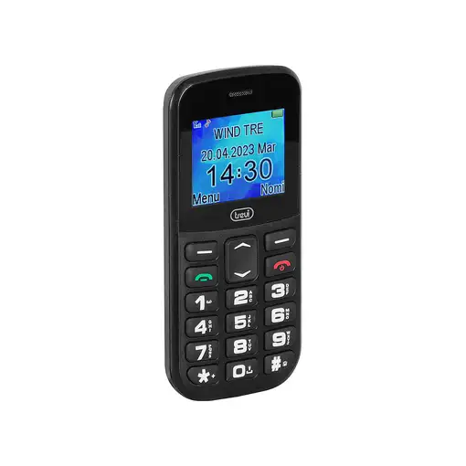 Trevi Max 20 4,5 cm (1.77\) 160 g Negro Teléfono para personas mayores