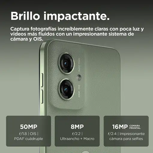 Motorola moto g55 5G 16,5 cm (6.49\) SIM doble Android 14 USB Tipo C 8 GB 256 GB 5
