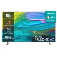 Hisense 65U6KQ Televisor 165,1 cm (65") 4K Ultra HD Smart TV Wifi Negro 600 cd / m