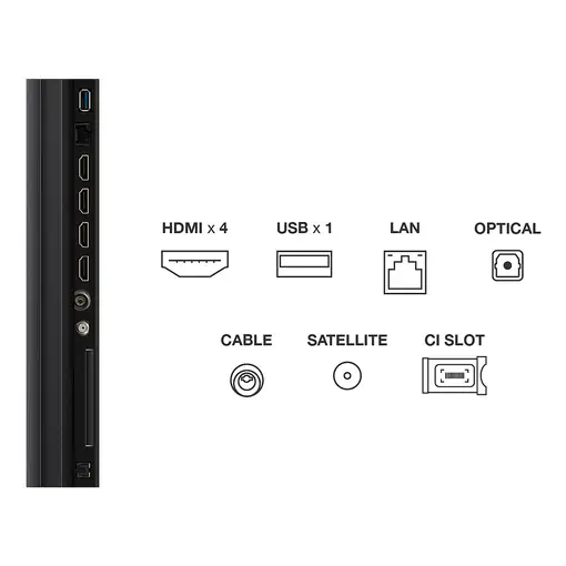 TCL 65C7K Televisor 165,1 cm (65") 4K Ultra HD Smart TV Wifi Metálico 2600 cd / m²