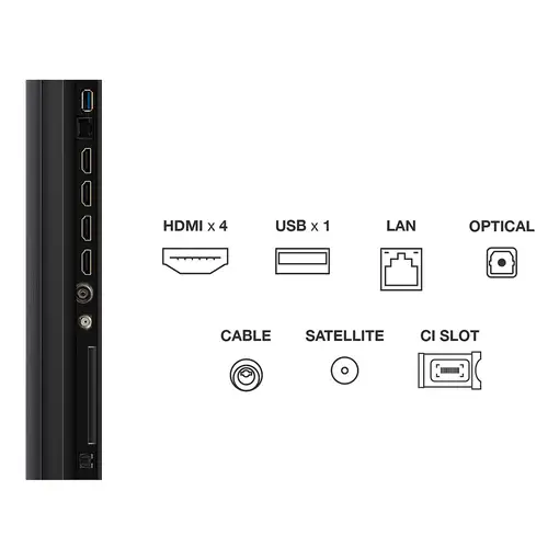TCL C6K 65C6K Televisor 165,1 cm (65") 4K Ultra HD Smart TV Wifi Metálico
