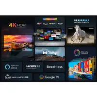 TCL P75 50P755 Televisor 127 cm (50") 4K Ultra HD Smart TV Wifi Titanio