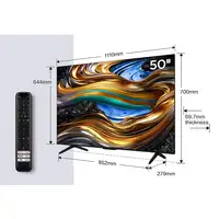 TCL P75 50P755 Televisor 127 cm (50") 4K Ultra HD Smart TV Wifi Titanio