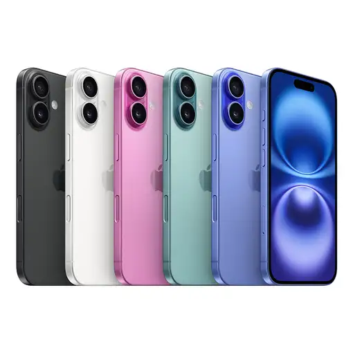 Apple iPhone 16 15,5 cm (6.1") SIM doble iOS 18 5G USB Tipo C 128 GB Rosa