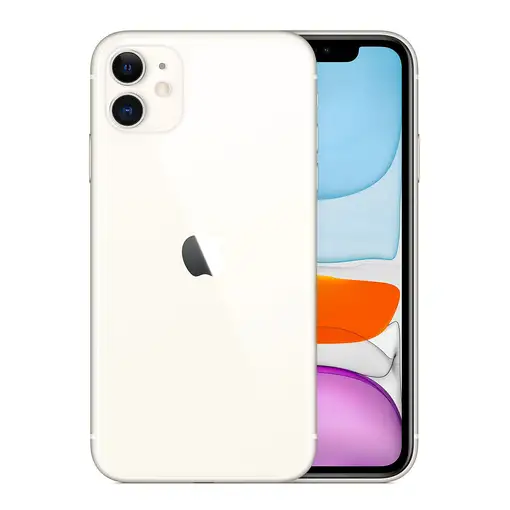 Apple iPhone 11 15,5 cm (6.1") SIM doble iOS 14 4G 128 GB Blanco