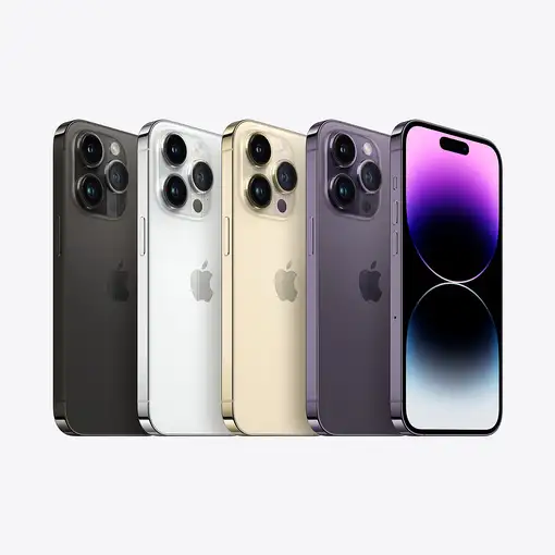 Apple iPhone 14 Pro 15,5 cm (6.1") SIM doble iOS 16 5G 512 GB Púrpura