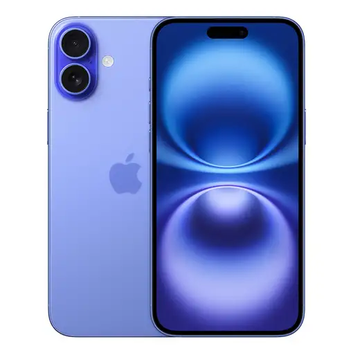 Apple iPhone 16 Plus 17 cm (6.7") SIM doble iOS 18 5G USB Tipo C 128 GB Azul
