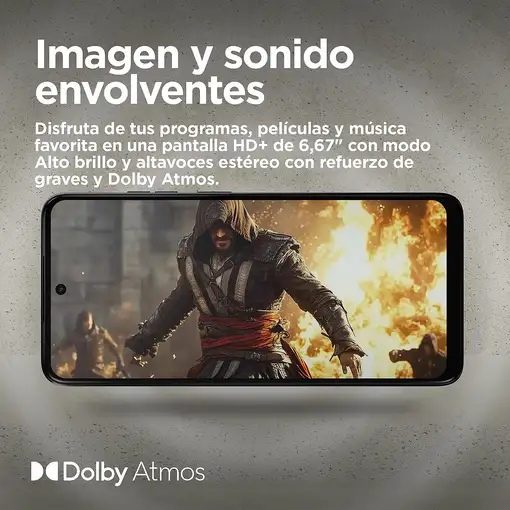 Motorola moto e15 16,9 cm (6.67") SIM doble Android 14 Go edition 4G USB Tipo C 2