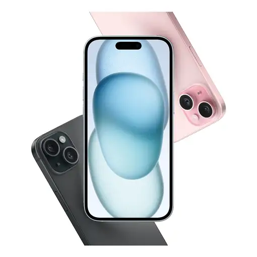 Apple iPhone 15 15,5 cm (6.1") SIM doble iOS 17 5G USB Tipo C 256 GB Azul