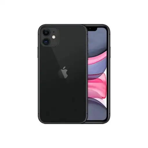 Apple iPhone 11 15,5 cm (6.1") SIM doble iOS 14 4G 128 GB Negro