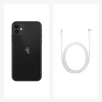 Apple iPhone 11 15,5 cm (6.1") SIM doble iOS 14 4G 128 GB Negro