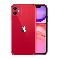 Apple iPhone 11 15,5 cm (6.1") SIM doble iOS 14 4G 128 GB Rojo