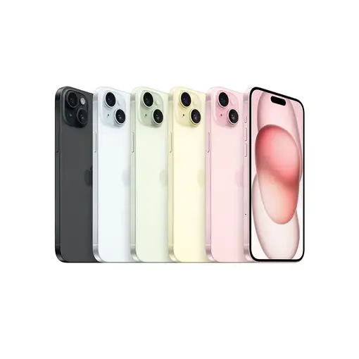 Apple iPhone 15 Plus 17 cm (6.7") SIM doble iOS 17 5G USB Tipo C 128 GB Amarillo