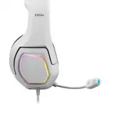 Krom Kopa 7.1 Auriculares Alámbrico Diadema Juego Negro, Blanco