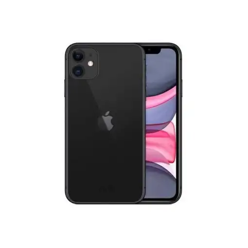 Apple iPhone 11 15,5 cm (6.1") SIM doble iOS 14 4G 128 GB Negro