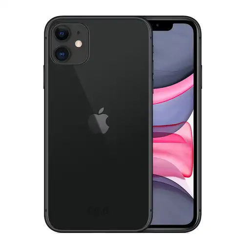 Apple iPhone 11 15,5 cm (6.1") SIM doble iOS 14 4G 128 GB Negro