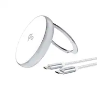 4smarts Qi2 Universal Plata USB Cargador inalámbrico Carga rápida Interior