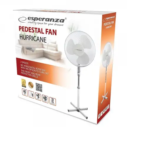 Esperanza EHF001WW ventilador Blanco