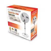 Esperanza EHF002WE ventilador Gris, Blanco